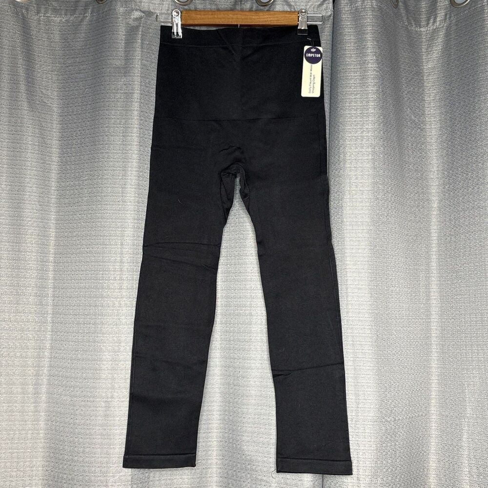 Empetua By Shapermint Daily Flaunt Mid Waist Shaping Capri Med Black Brand New
